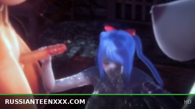 2 futa demons fucks a sexy teen